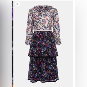 French Connection Alianau Mix Tiered Dress size 6